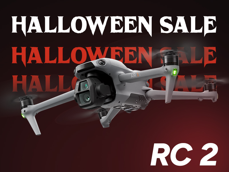 DJI Air 3S Spooky Combo w. DJI RC 2